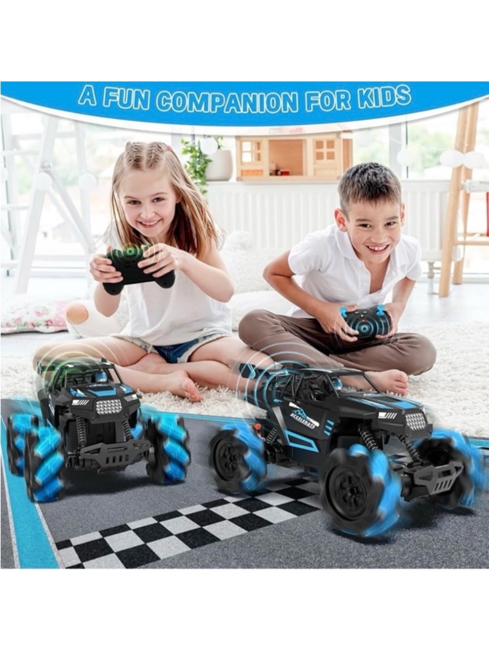 🆕 - Remote Control Car, 2.4GHz RC Stunt Car, 360 Rotation. Red - Picture 4 of 8